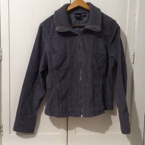 Corduroy Jacket Sweater Collar Boho Excellent